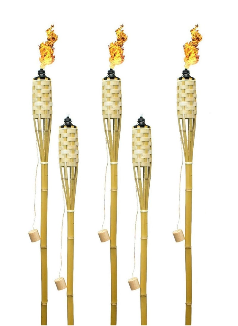 Bamboo Outdoor Camping Torches 5 Pcs Set - pzsku/Z9532385210E9F74C1CDCZ/45/_/1729963798/5c652217-77eb-4ba1-b8e4-ea9055aff5c8