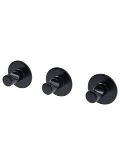 erorex Hook, self-adhesive, black  - Image 1