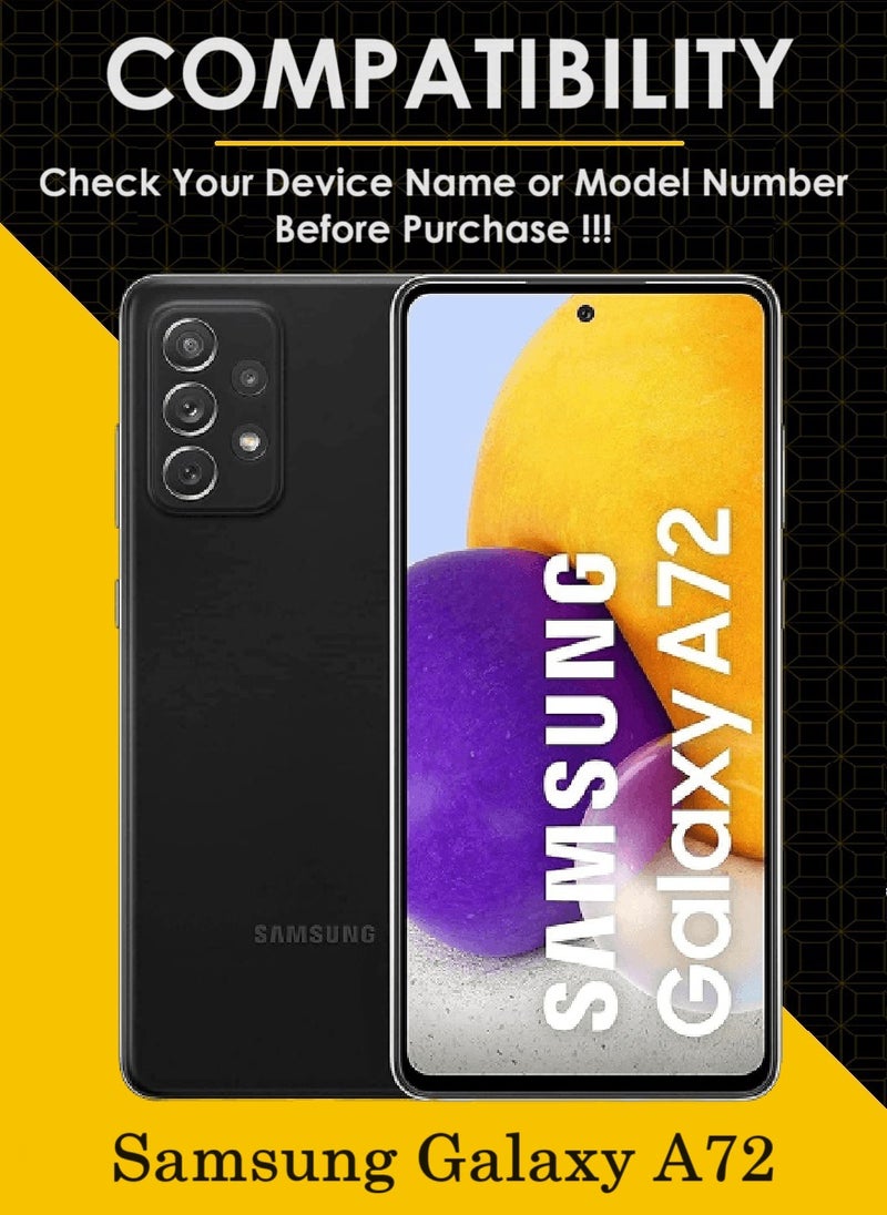 AINA 3 Pieces Tempered Glass Screen Protector 5D Designed For Samsung Galaxy A72 Full Glue Edge to Edge Full Screen Coverage And Bubble Free - Image 3