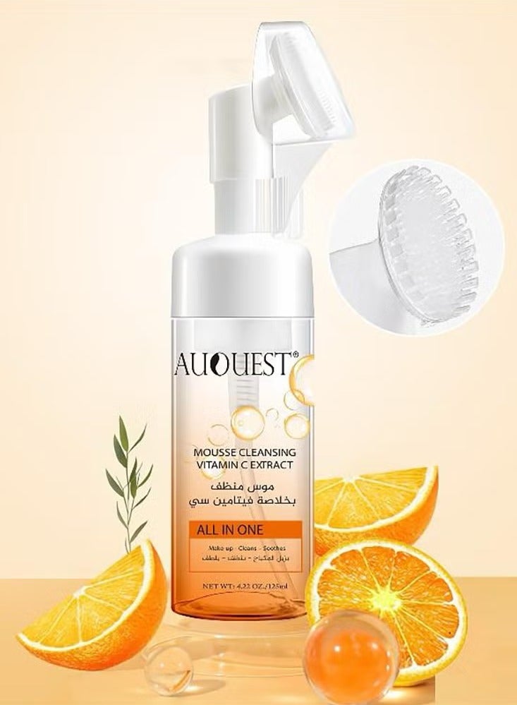 AuQuest Mousse Cleansing Vitamin C Extract 125 ml - Image 3