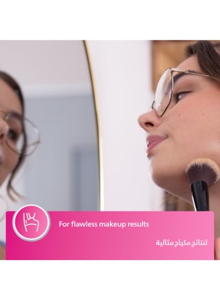 5000 Series Facial Hair Remover Smooth Skin on the Go for Upper Lip, Chin, Cheeks, Lychee Pink, BRR454/00 Lychee Pink - view 4