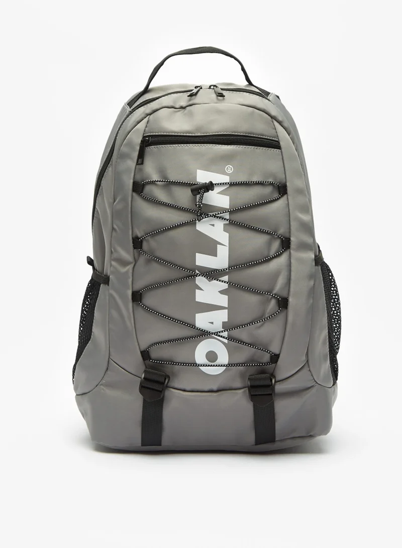 شو اكسبرس Mens Oaklan by Shoexpress Logo Print Backpack By Shoexpress