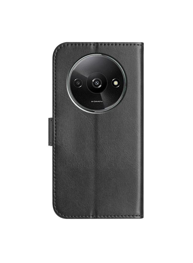 اس-توب جراب لهاتف Redmi A3 / Poco C61 جراب هاتف جلدي مزدوج الطي على شكل حرف S - Image 3