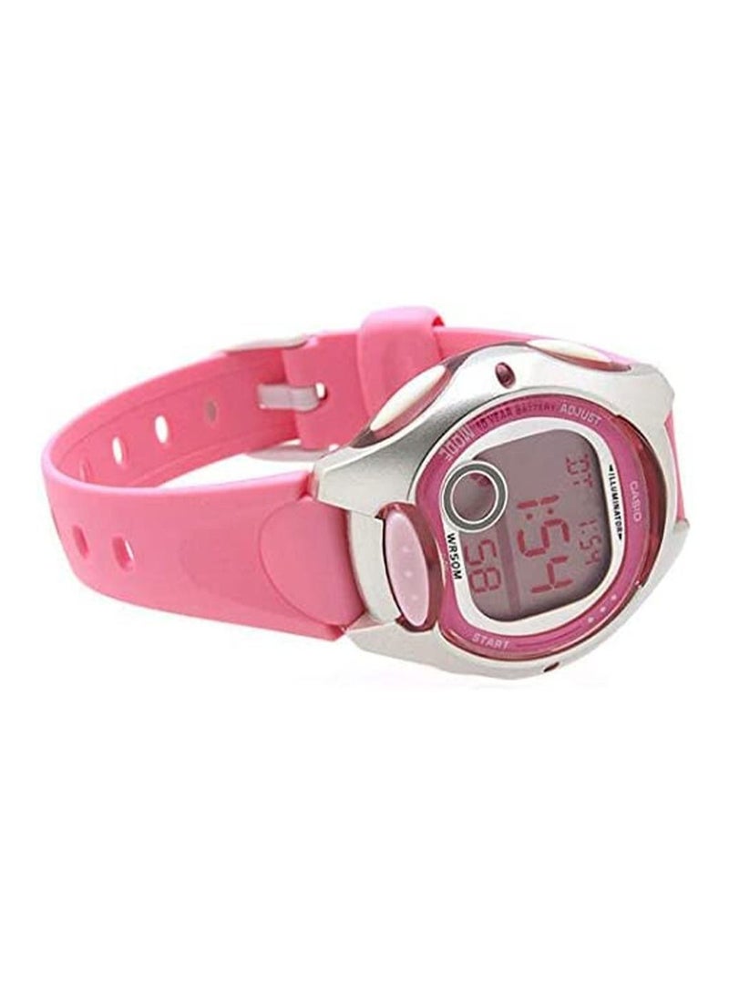 CASIO Women's Youth Resistant Digital Watch Lw-200-4Bv - 35 mm - Pink - Image 3