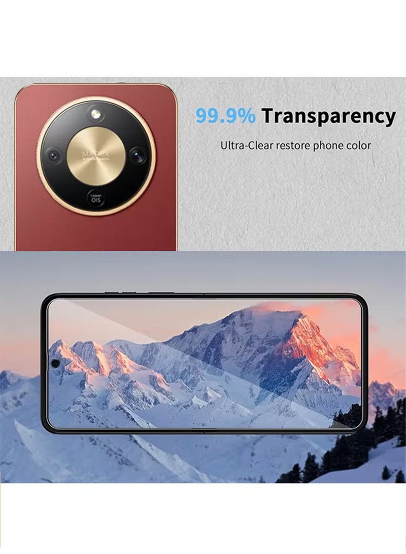 X-level 3 PCS Honor X9d Screen Protector HD Easy Installation, Aerospace-Grade Protection, Scratch Resistant, Anti-Fingerprint, Bubble Free, Case Friendly, 9H Tempered Glass Film -Clear - Image 5