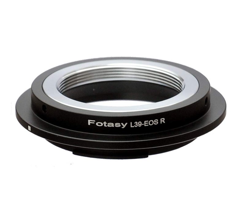 Fotasy محول عدسة فوتاسي لايكا M39 إلى تركيب كانون EOS R، حلقة محول M39 EOS R قابلة للتعديل، تناسب عدسات لايكا M39 39mm LTM L39 وكاميرا كانون EOS R بدون مرآة EOS R RP Ra R5 R6 - Image 1