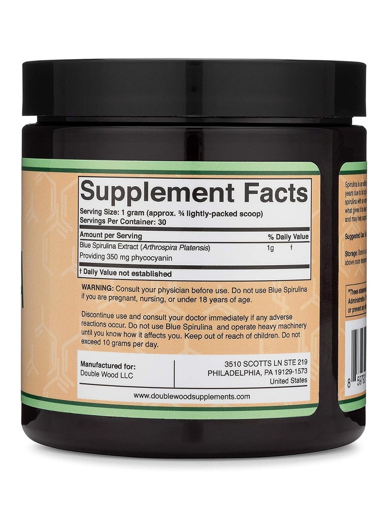 مسحوق سبيرولينا الأزرق بحد أقصى 35% من مسحوق الغذاء الفيكوسيانين من الطحالب الخضراء الزرقاء - Image 5