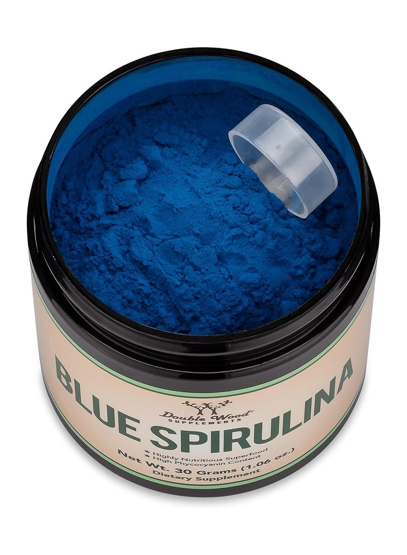 مسحوق سبيرولينا الأزرق بحد أقصى 35% من مسحوق الغذاء الفيكوسيانين من الطحالب الخضراء الزرقاء - Image 4