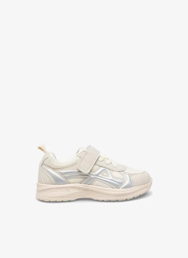 LBL by Shoexpress WHITE Boys Hook And Loop Ankle Sneakers for Men | Best Price UAE