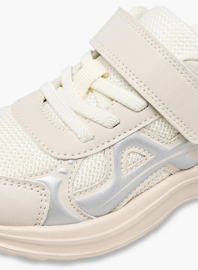 LBL By Shoexpress WHITE Boys Hook And Loop Ankle School Sneakers for Men | Best Price UAE
