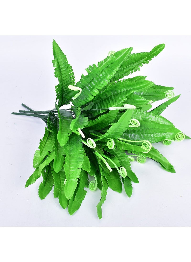 Generic 1 x 5 pcs Artificial Persian Leaves Bundles Fern Plant Decor Seahorse Core Small Persia 
