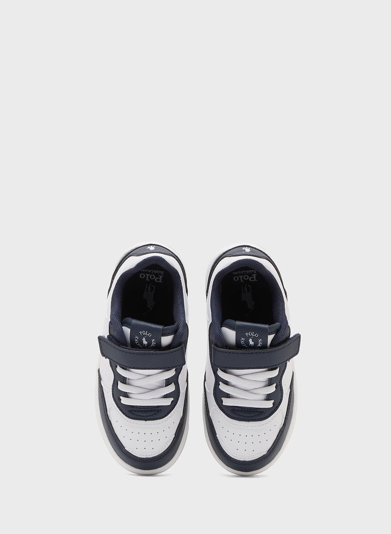 بولو رالف لورين أحذية رياضية كورت  للأطفال من ماسترز - Image 4