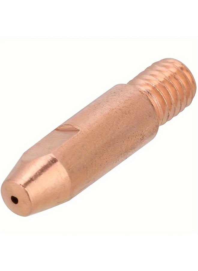 2Pcs 1 0mm M6 28mm Copper Welding Nozzle Contact Tips For 24KD MIG MAG Torch - Image 4