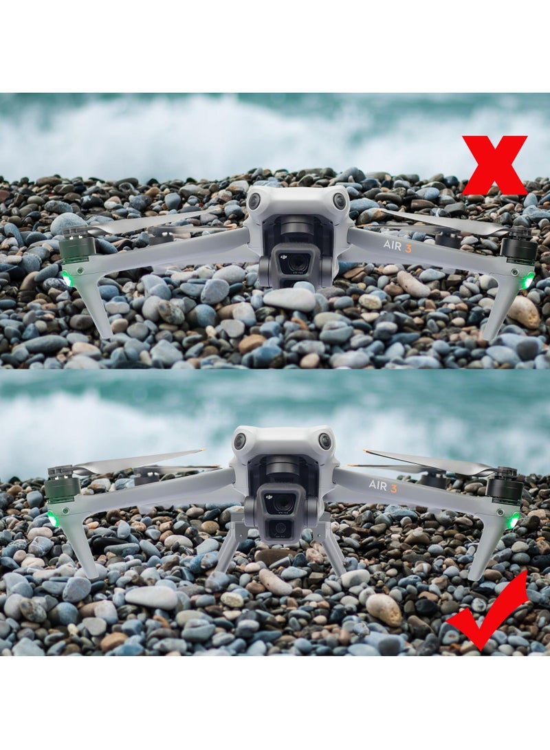 Foldable Landing Gear for DJI Air 3, Height Extension Upgrade Landing Skid, Compatible with Air 3 RC Quadcopter - Image 4