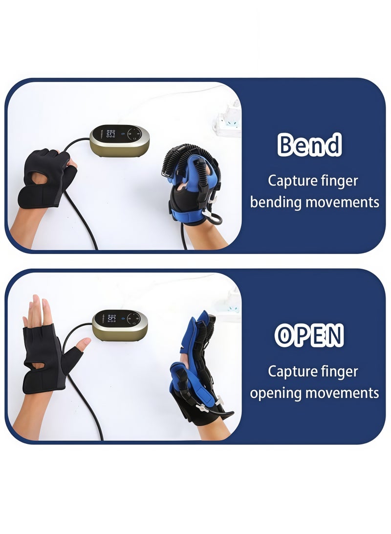 AETHER Portable Rechargeable Hand Rehabilitation Gloves Pneumatic Drive Finger Trainer Hand Dysfunction Rehabilitation Device - Image 5
