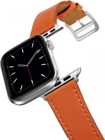 Polhammobile Polham 38MM Retro Design Leather Band Compatible with Apple Watch 1-2-3, Ultra Durable Locking Strap