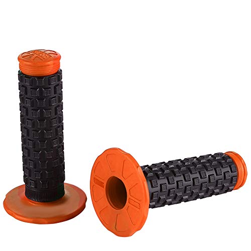 APPYU Motorcycle Grips 7/8" Dirt Bike Pillow Top Grips Rubber Anti-Slip Universal Handlebar Racing Grip Compatible with Motocross SX125 SX250 EXC125 XC300 XC150 XCF350 XCF450 XCW125 XCW300 TC85 TC125 - Image 1