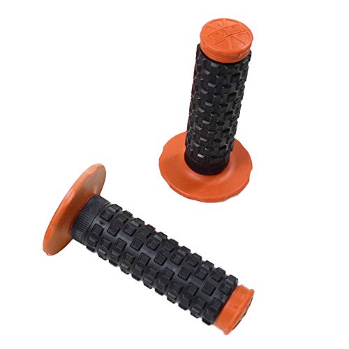 APPYU Motorcycle Grips 7/8" Dirt Bike Pillow Top Grips Rubber Anti-Slip Universal Handlebar Racing Grip Compatible with Motocross SX125 SX250 EXC125 XC300 XC150 XCF350 XCF450 XCW125 XCW300 TC85 TC125 - Image 5