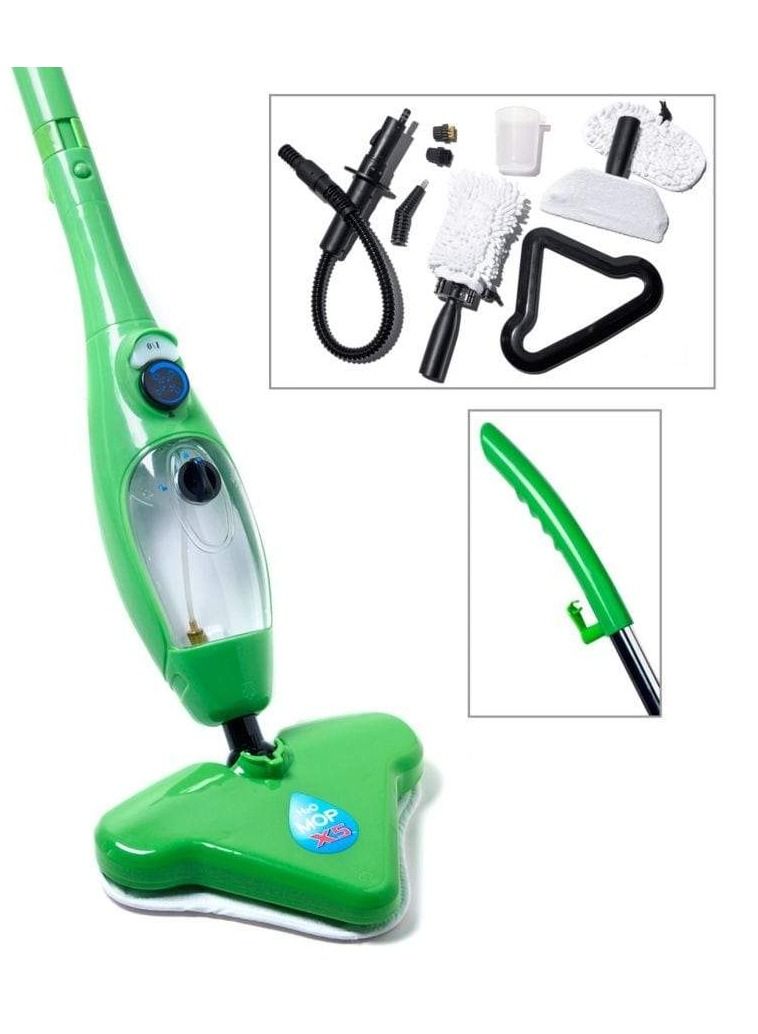 H2O H2O. Mop. X5 Basic Mop 5 in 1 All Purpose Hand Held Steam Cleaner for Home Use, with 11 Piece Accessory Kit - Image 3
