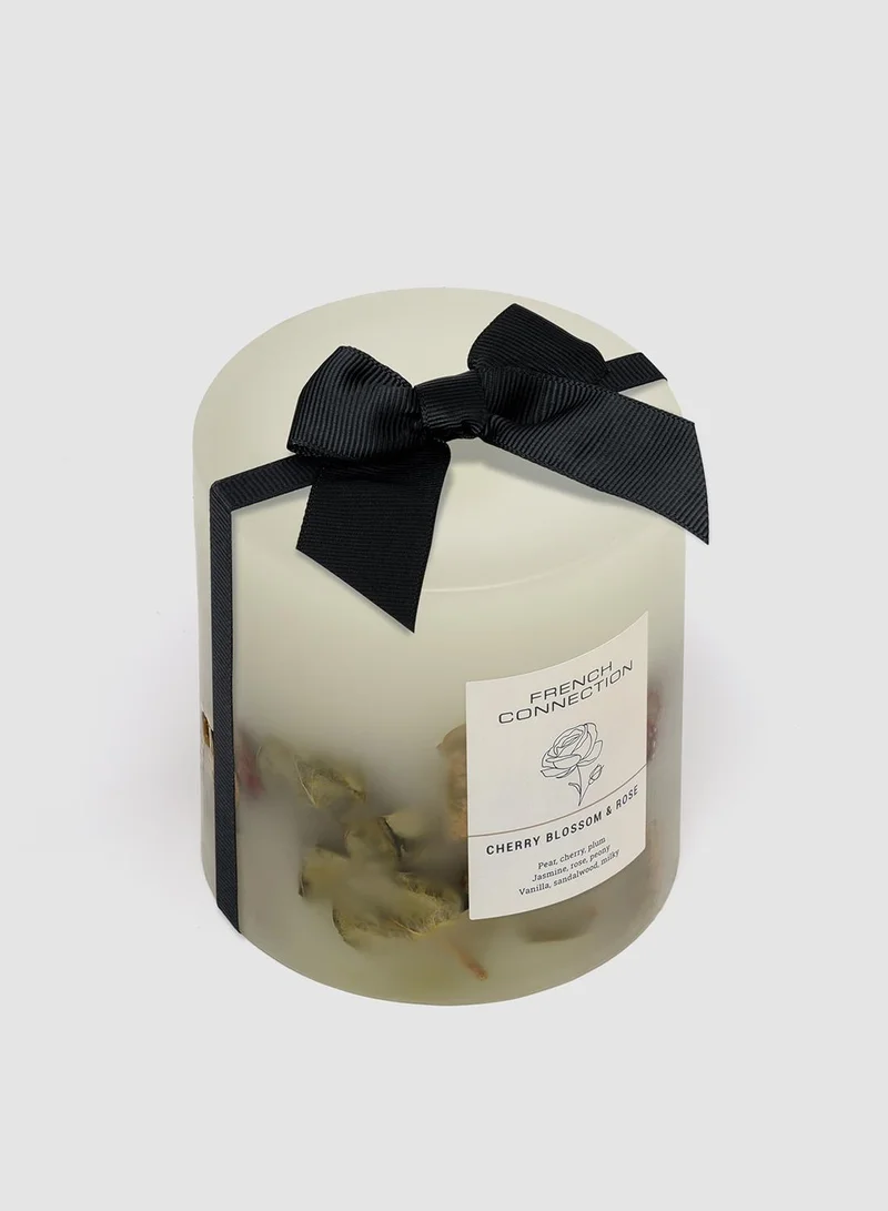 French Connection Botanical Infused Cherry Blossom & Rose Candle 660G