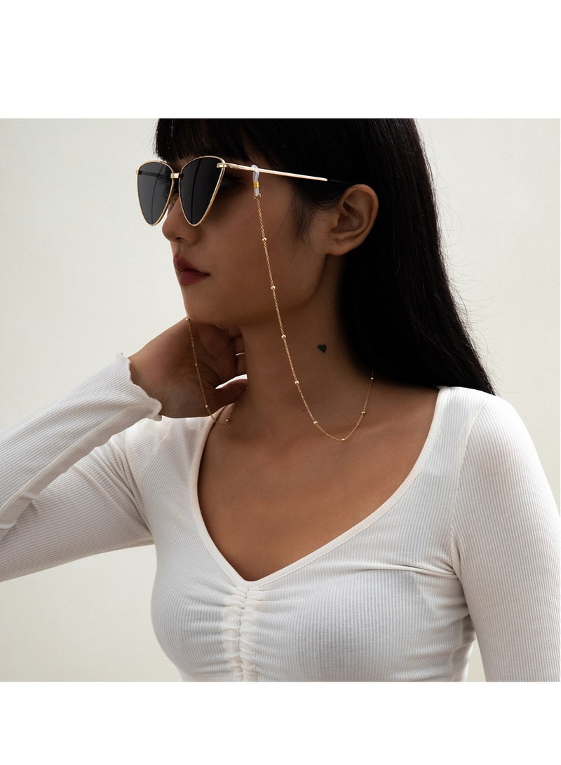 MissTiara 2 Styles Fashionable and Beautiful Eyeglasses Chains Sunglasses Strap Holder  - Image 3