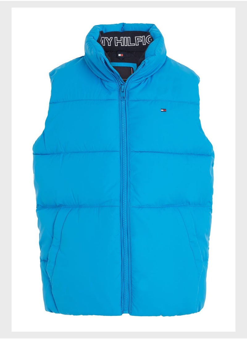 TOMMY HILFIGER - Youth Essential Puffer Down Jacket - Image 1
