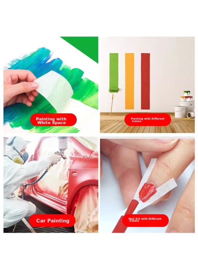 SITOO Masking Tape, 36mm*20y*145μm, Art And Craft Color Separation, Renovation Masking Tape, Paint Protection, Stain-free, Study Supplies, 3 Rolls - Image 2