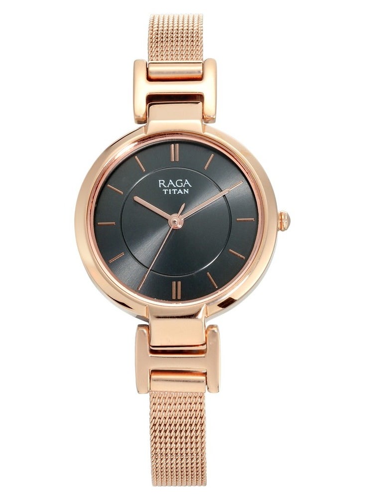 TITAN Titan Raga ia Anthracite Dial Women Watch With Metal Strap  - Image 1