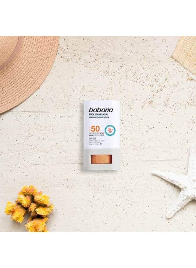 Babaria Mineral Sunscreen Facial Stick SPF50 20g - Image 1