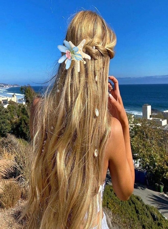 NAISIER Starfish Hair Clip seashell hair clip Beach Sea Star mermaid hair accessories for women girl. - Image 5
