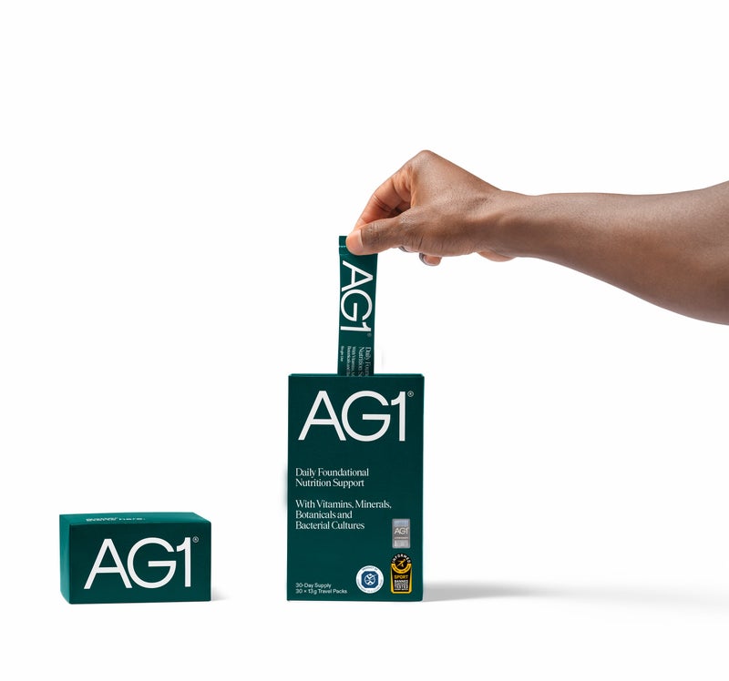 AG1 Daily Foundational Nutrition Support With Vitamins, Minerals, Botanicals and Bacterial Cultures 30X13g Sticks Pack - Image 4