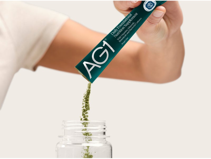 AG1 Daily Foundational Nutrition Support With Vitamins, Minerals, Botanicals and Bacterial Cultures 30X13g Sticks Pack - Image 2