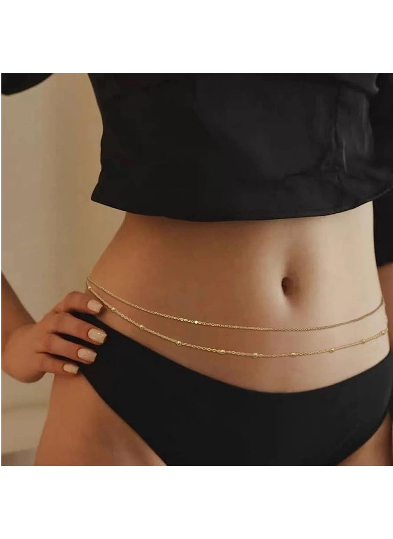 Generic - Trendy Single-Layer Waist Chain for Women Golden Butterfly - Image 1