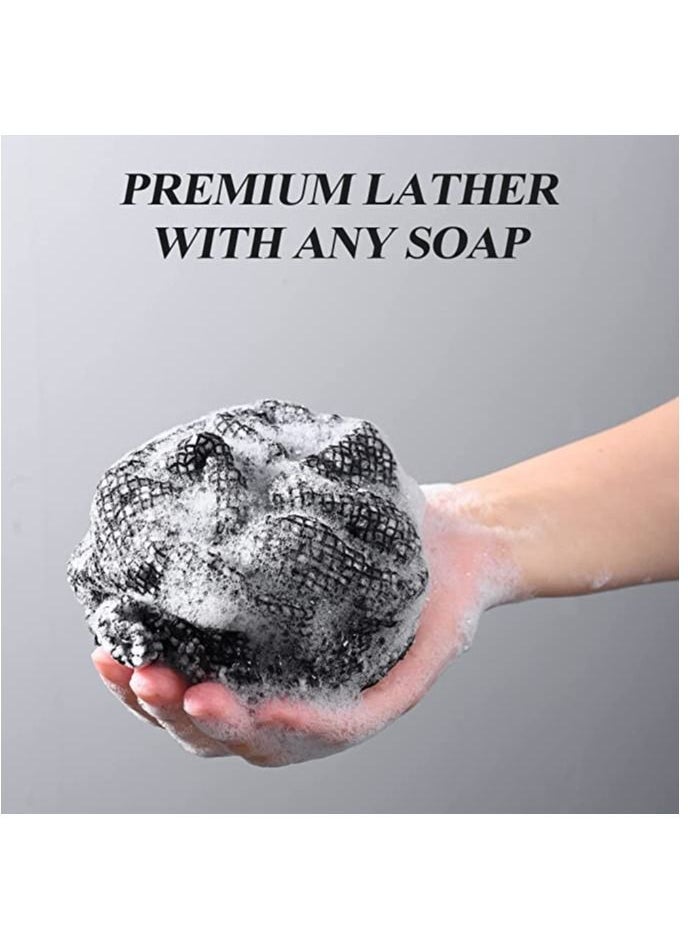 SYOSI Exfoliating Washcloth Towel Bathing Wash Cloth Towel for Shower Bath Asian Exfoliating Washcloth for Skin, Body Scrubber, Men, Women (2 PCS)  - Image 2