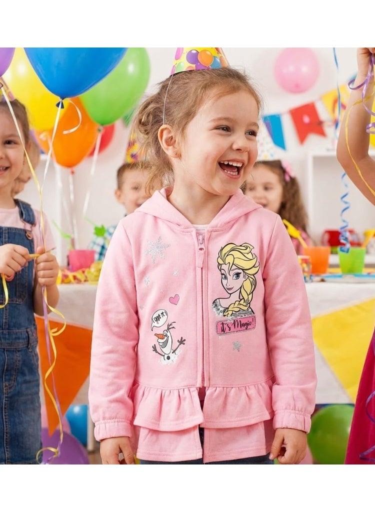 Disney frozen sweat jacket hoodie for girls by kids TV - Image 2