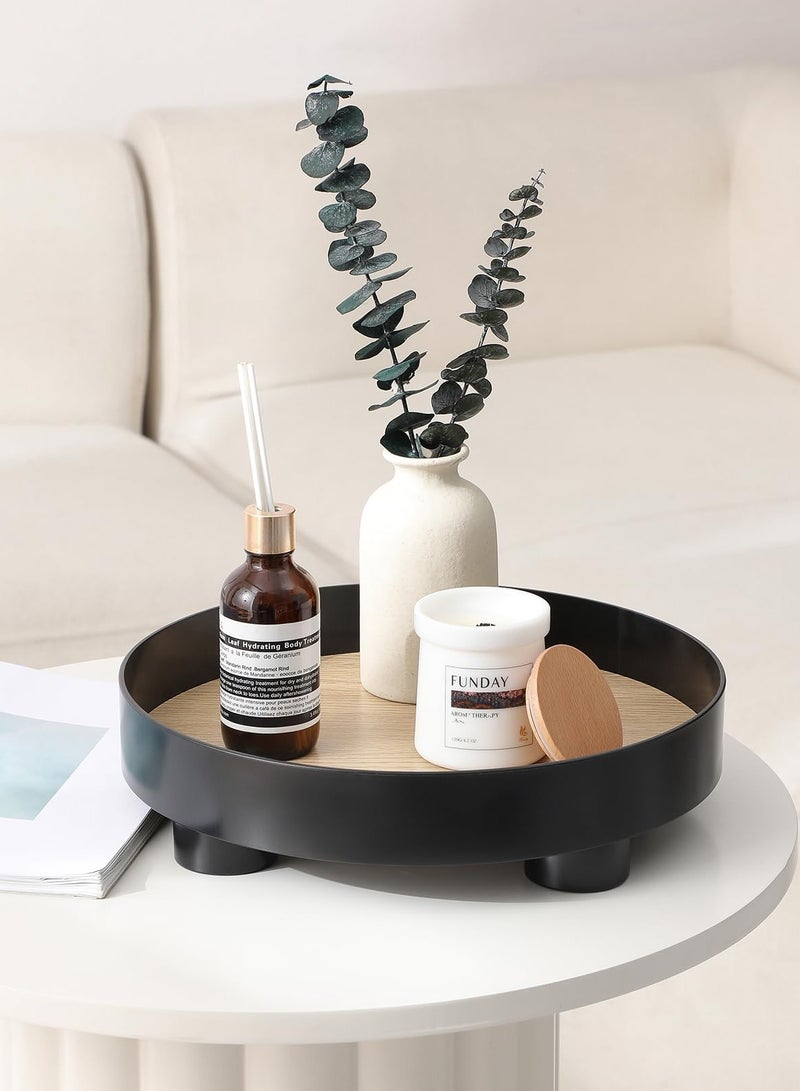 XiuWoo Round Storage Tray, Water Cup Storage Tray, Fragrance Essential Oil Cosmetic Pendulum Storage And Display Tray, Kitchen Bathroom Bedroom Office Accessories, Room Decor, Home Decor - Image 4
