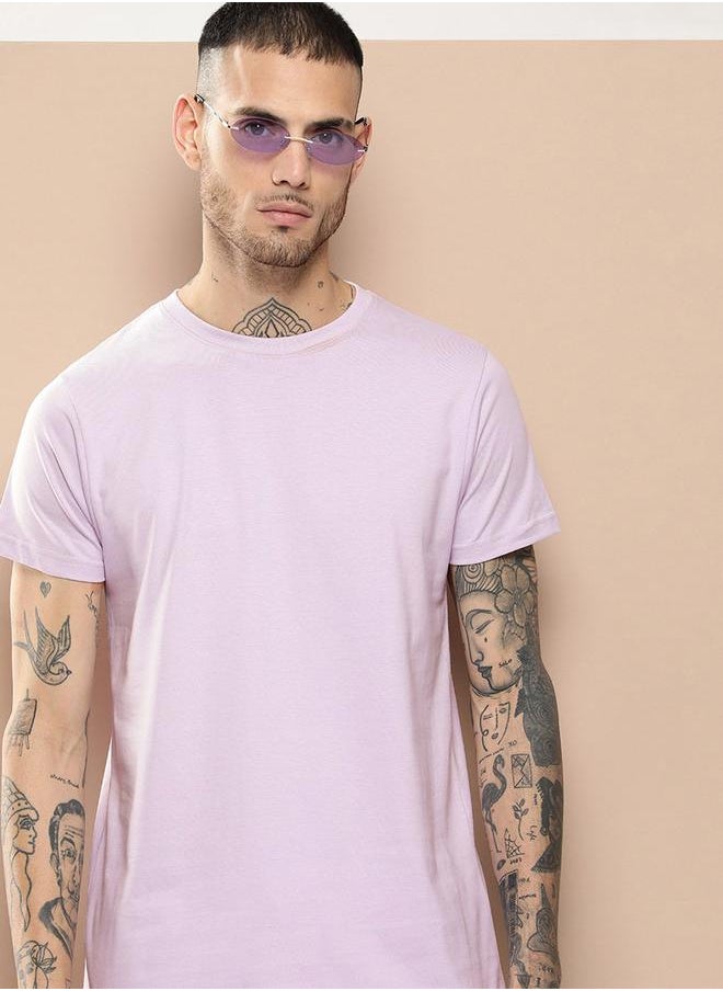 Difference of Opinion Plain Regular Fit T-Shirt by Styli  - Image 1