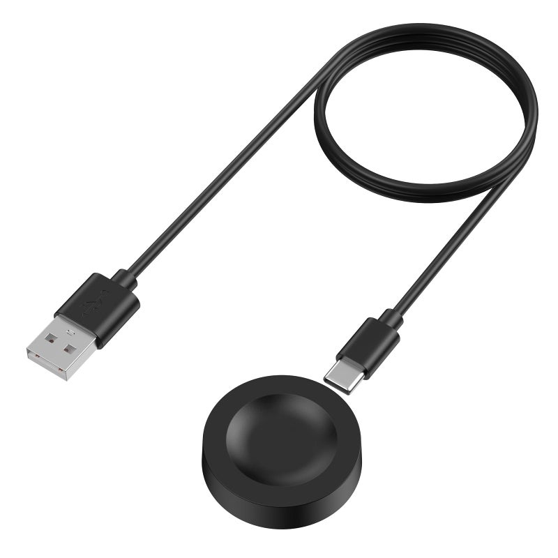 Mugust Charger for Huawei Watch GT4/GT3/GT3 Pro/GT2 Pro/Watch 4/4 Pro/3/3 Pro/Ultimate/GT Runner, Replacement USB Charging Cable for Smart Watch Accessories(Black) - Image 3