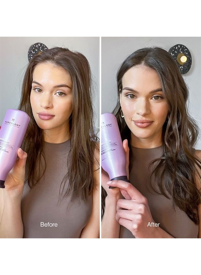 PUREOLOGY Hydrate Sheer Nourishing Conditioner | For Fine, Dry Color Treated Hair | Sulfate-Free | Vegan - Image 2