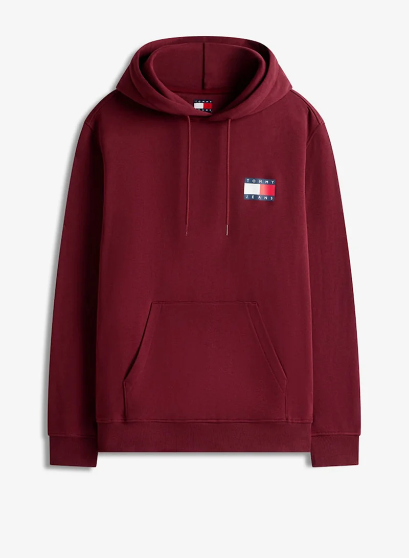 تومي جينز هودي أساسي بقصة عادية