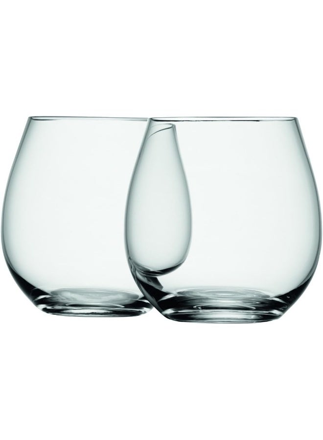 LSA International LS 466991 كأس نبيذ شفاف 370 مل مجموعة من 4 - Image 3