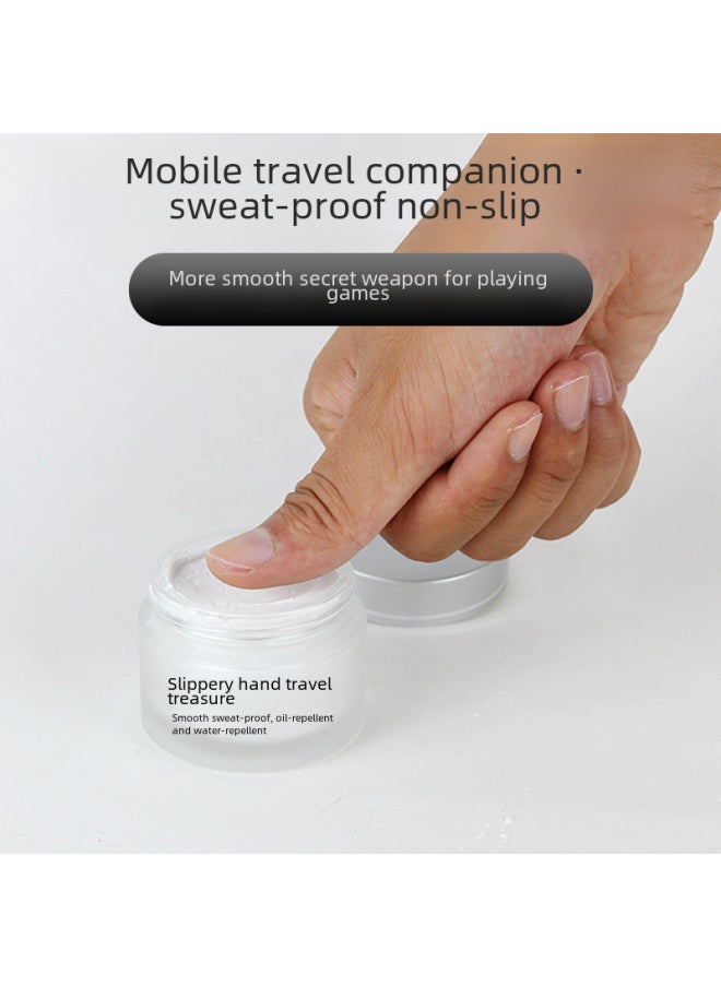 Generic Solid Hand Swim Powder Hand Speed Powder Peace Elite Eating Chicken Finger Non-slip Anti-sweat Electric Competition Hand Swim Powder Artifact Hand Swim Cream-Product Color:X76Pro Frozen Radiator Back Clip  - Image 4