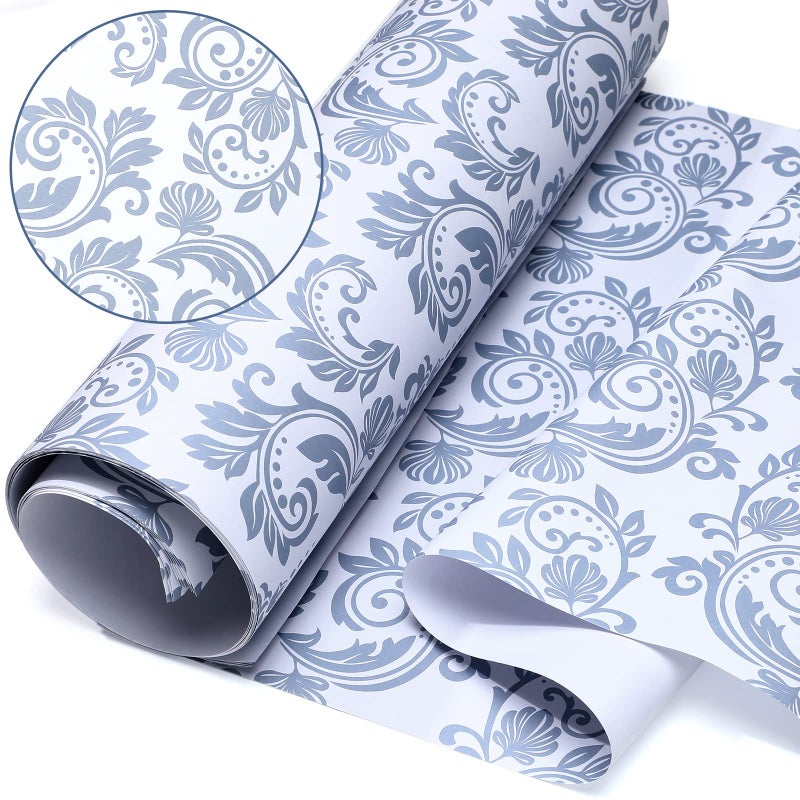 Thenshop Thenshop 30 Sheets Floral Scented Drawer Liners 14 x 195 Inch Dresser Drawer Liner Shelf Non Adhesive Paper Sheets for Kitchen Cabinet Home Shelf ClosetRustic Style 