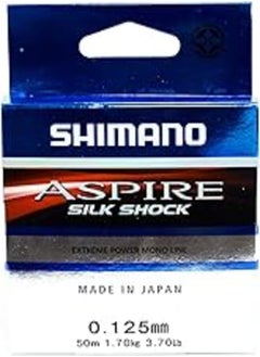 SHIMANO Shimano aspire silk shock fishing line - extreme power mono line - 50m 0,125mm 
