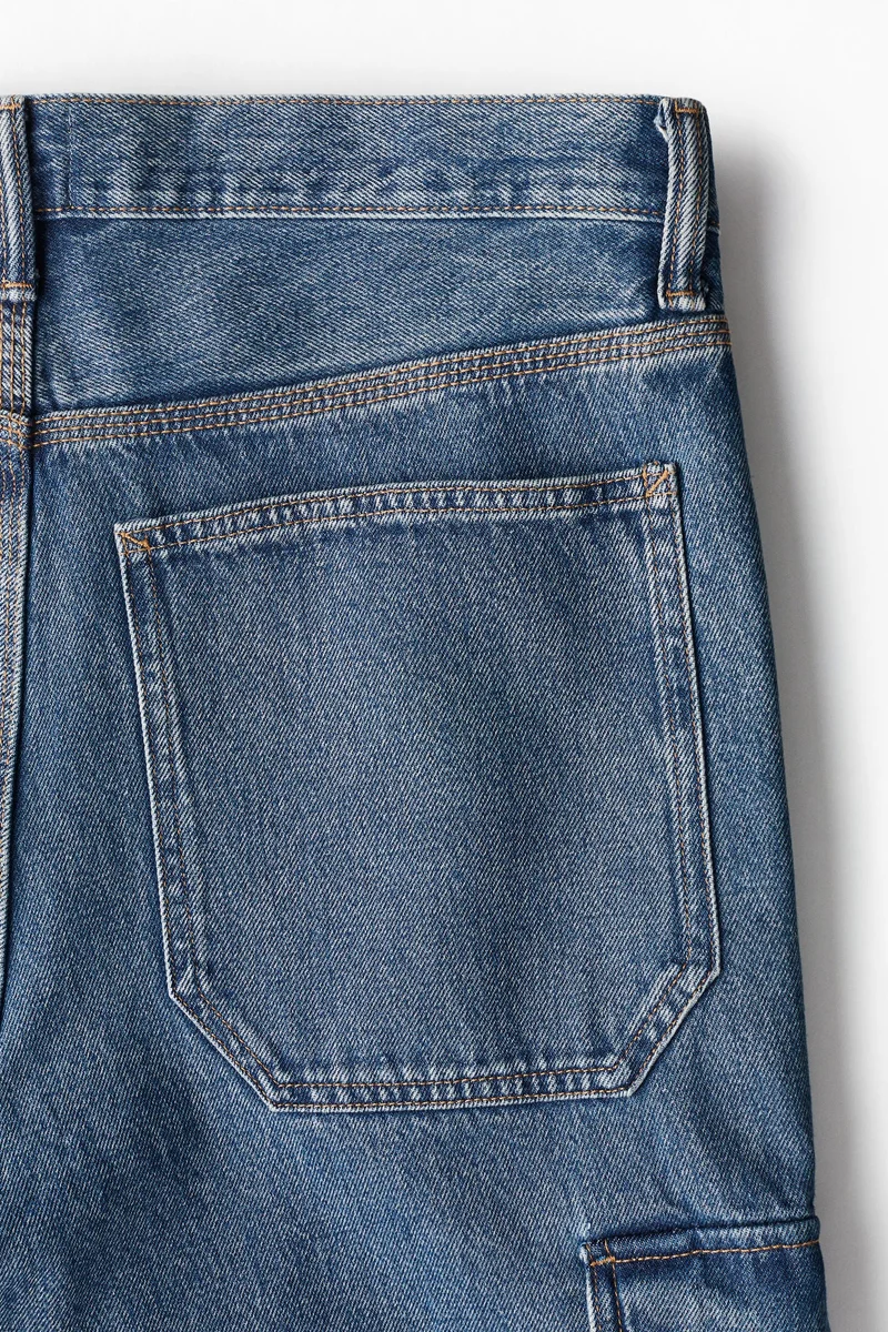 اتش اند ام جينز كارغو بقصّة فضفاضة