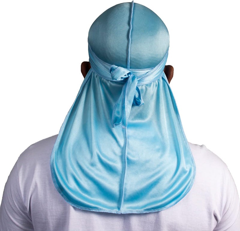 ForceWave Silky Durag for Men Wave Cap Satin Dorag for Men Women 360 Wave - Image 4