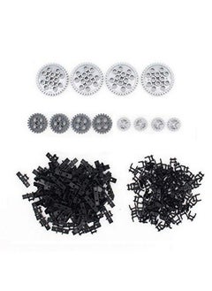 Taken All Building Blocks Parts Tank Track Wheels Treads Chain Links Motorcycle Car Accessories Toys For 6 12 Years Old Boys Girls Kids Gift (212 Pcs Tank Track)  - Image 1
