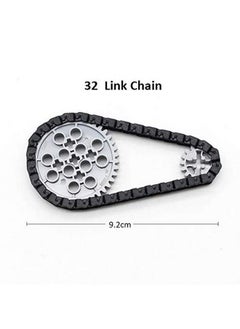 Taken All Building Blocks Parts Tank Track Wheels Treads Chain Links Motorcycle Car Accessories Toys For 6 12 Years Old Boys Girls Kids Gift (212 Pcs Tank Track)  - Image 4