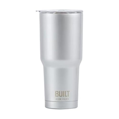 BUILT 30 Ounce Double Walled Stainless Steel Tumbler Silver 5193239 - Image 1
