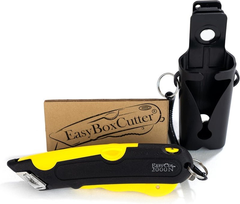 Easy Cut 2000N Modern Box Cutter with Extra Tape Cutter and Dual Side Edge - Image 2